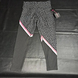 Betsey Johnson Womens Black Polka Dot‎ Leggings Small